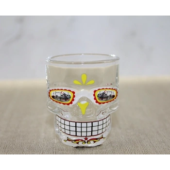 HEYF İstanbul Temalı Cam Kurukafa Shot Bardak Alk4302