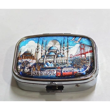 HEYF İstanbul Temalı İlaç Kutusu Alk4370