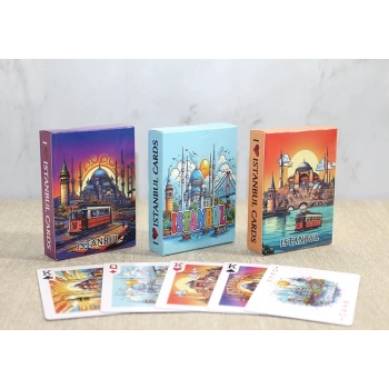 HEYF İstanbul Temalı İskambil Oyun Kartı Alk4350