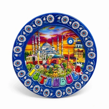 HEYF İstanbul Temalı Seramik Magnet Alk5854