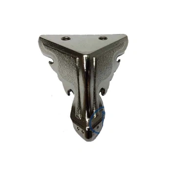 HEYF Kelebek Ahşap, Mdf, Sunta Sandık Ayağı, Kutu Ayak 2,5 Cm - Nikel