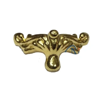 HEYF Köşe Etekli Sandık Ayağı, Kutu Ayak 1,5 Cm - Sarı, 100 Adet