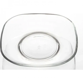 heyf Lav Zen 277F 6lı Kare Çay Tabağı