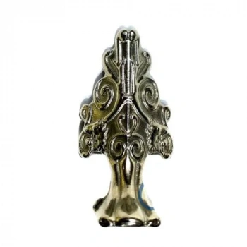 HEYF Lükens Sandık Ayağı, Kutu Ayak 4 Cm - Nikel, 50 Adet