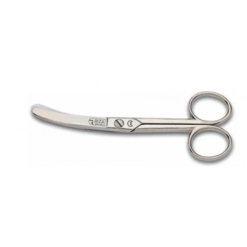 HEYF M-159 Eğri Manifatura Makası No: 5 İnç / 12,70 Cm - Nikel Kaplama