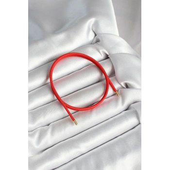 HEYF Mıknatıslı Kırmızı Renk Sarmal Kadın Bileklik