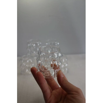 heyf Mir 6lı Üzüm Kahve Yanı Bardak