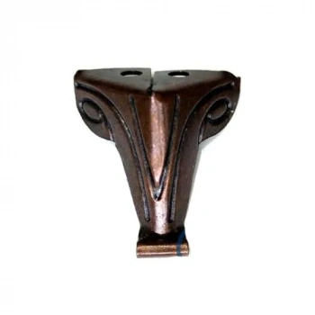 HEYF Moda Sac Ahşap, Sunta Sandık Ayağı, Kutu Ayak 2,5 Cm - Eskitme