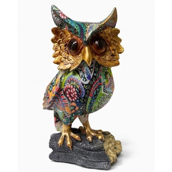 HEYF Özel Tasarım Polyester Baykuş  Alk4351