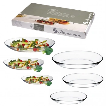 heyf Paşabahçe 96501 İnvitation 3lü Oval Tabak Set