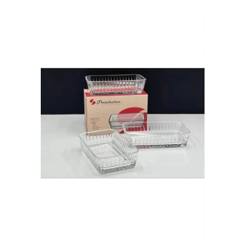 heyf Paşabahçe Frezya 530323 Servis Tabak 3lü