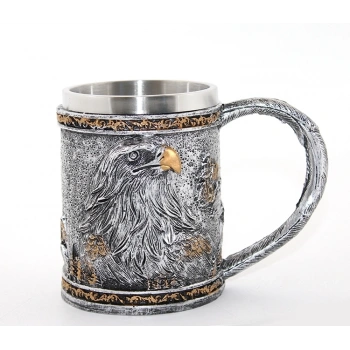 HEYF Paslanmaz Çelik Kupa Bardak Alk2569