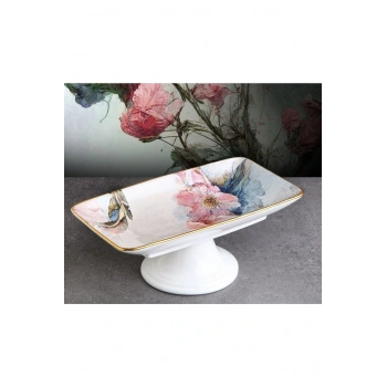 heyf Pink Ayaklı Çikolata Tabağı