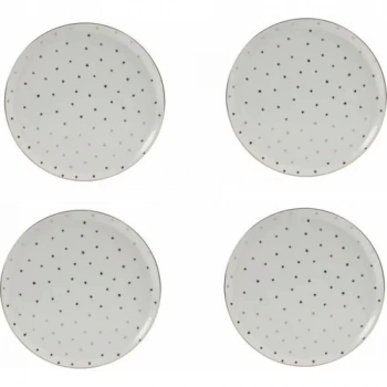 heyf Porland Forest Yaldızlı Servis Tabağı 28cm 4lü