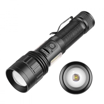 HEYF Ps-6153 10000 Lümen Zoomlu Mıknatıslı Tg Cob Led Powerbank Özellikli Profesyonel El Feneri