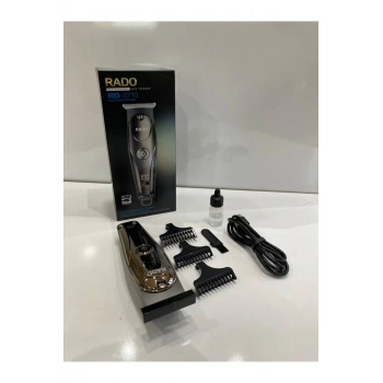 HEYF Rado Rd-3710 T Bıçak Sıfır Kesim Lcd Ekran Şarjlı Tıraş Makinesi