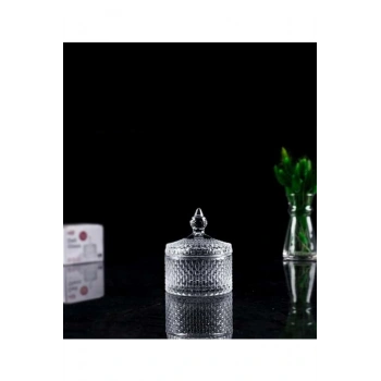 heyf Rayan Noktalı Cam Şekerlik 8x11 cm