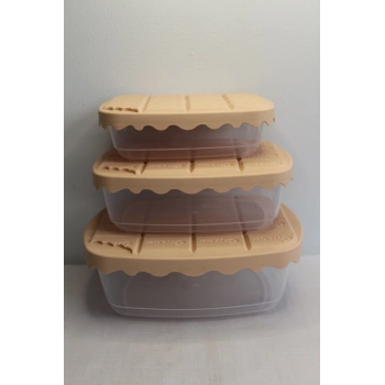 heyf Sunplast Choco Saklama Kabı 3lü Sc-4275