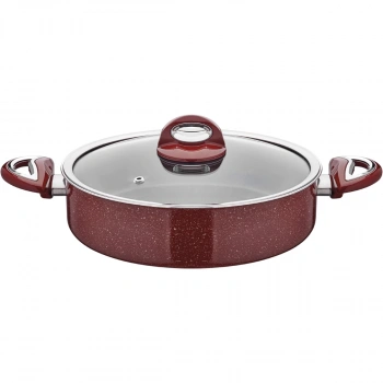 heyf Taç Titan Granit Basık Tencere 28cm TT-1117