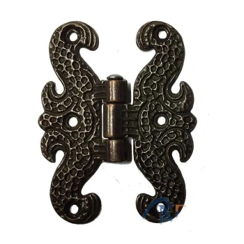 HEYF Zamak Kelebek Menteşe - Büyük, 50x67mm, Oksit, 100 Adet