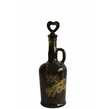 heyf Zeytindalı Desenli Galon Yağlık 750cc