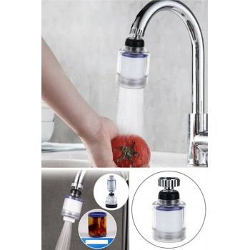 Kireç Önleyici Filtreli Su Tasarruflu Hareketli Musluk Başlığı