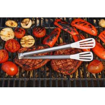 Maşa Paslanmaz Barbekü Maşası - 25 Cm Mutfak Ekmek Maşası