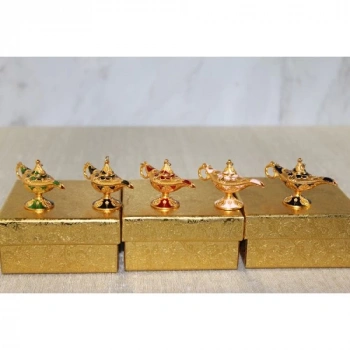 Mineli Metal Alaaddin Lambası Model 6