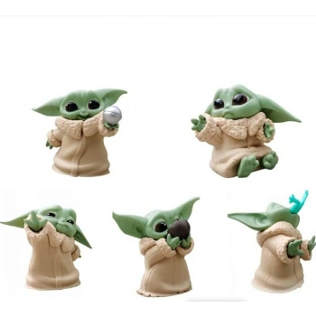 Mini Baby Yoda Figür 6 Adet