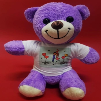 HEYF Mutlu Aşıklar Temalı Peluş Ayıcık