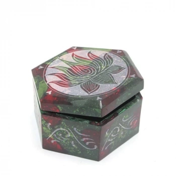 Obsidian Taşı Kutu Model 4