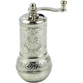 Osmanlı Motifli Kahve Ve Baharat Değirmeni Gümüş