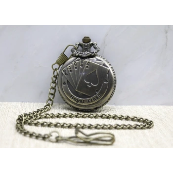 Oyun Kartı Köstekli Saat Alk3876