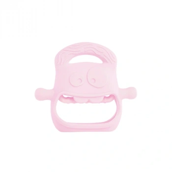 Pembe Bebek Silikon Diş Kaşıyıcı