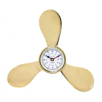 HEYF Pirinç Duvara Asmalı Saat 2195/12