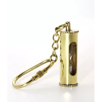 Pirinç Kumsaati Anahtarlık 2496c