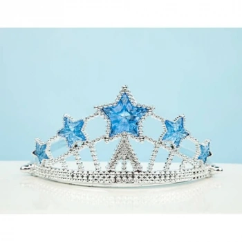 Plastik Kraliçe Prenses Tacı Çocuk Boy