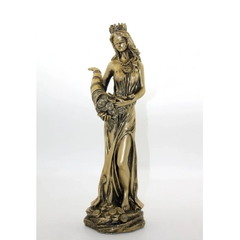 HEYF Polyester Bereket Tanrıcası Fortuna Figürü Alk2828