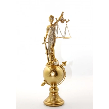 HEYF Polyester Dünya Küre Üzerinde Adalet Biblosu Alı2894