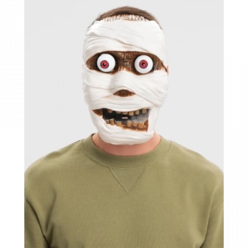 Sallanan Yaylı Oynar Gözlü Mumya Maskesi