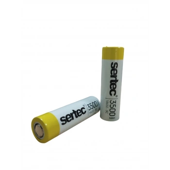 Sertec 18650 3.7v 3500 Mah 3c Li-ıon Şarjlı Pil