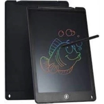 T12 Siyah Writing Tablet Lcd 12 Inç Dijital Kalemli Çizim Yazı Tahtası
