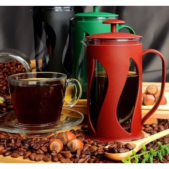 Tcof Filtre Kahve Makinesi French Press Süzgeçli - 500 Ml