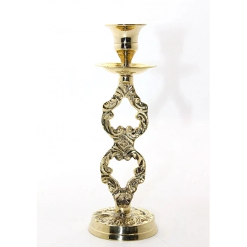 HEYF Tekli Pirinç Şamdan 27767