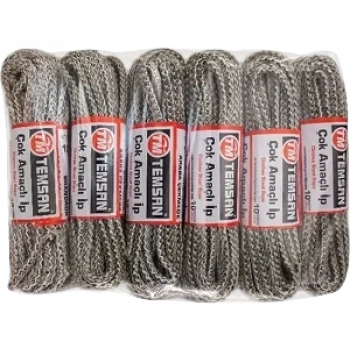 Temsan 10 Mt Çok Amaçlı İp 12li