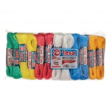 HEYF Temsan 20 Metre Naylon Çamaşır İpi 24lü