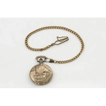 Tren Temalı Köstekli Saat Alk2604