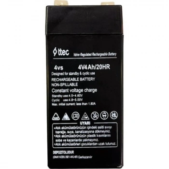 Ttec 4v 4 Ah Kuru Bakımsız Akü