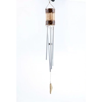 Üstü Bambu Metalli Rüzgar Çanı 83 Cm St00143
