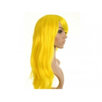 Uzun Peruk Saç -  Açık Sarı
